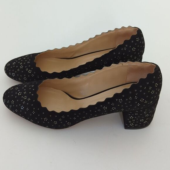 Chloe Lauren Block Heel Pumps Size 9 1/2 - Picture 10 of 11